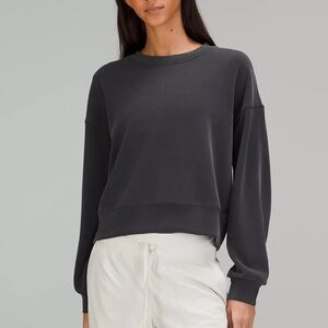 Lululemon Softstreme High Rise Pant and Perfectly Oversized Crew